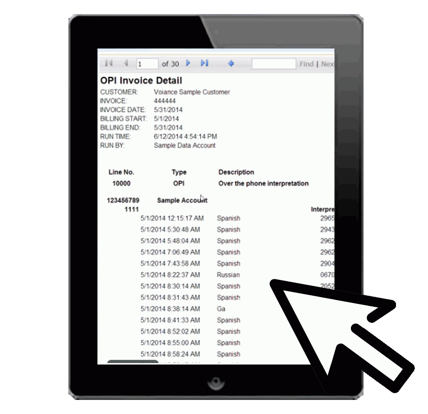 downloading invoices_ipad2